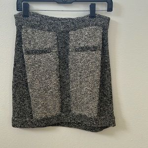 Rag & Bone size small grey knit skirt